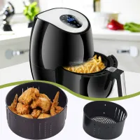 JVKISX ตะกร้าหม้อทอด Air Fryer เครื่องครัวสำหรับย่างอุปกรณ์ครัวเครื่องล้างจานปลอดภัยไม่ติดอุปกรณ์เครื่องครัวถาดอบขนมทนทาน