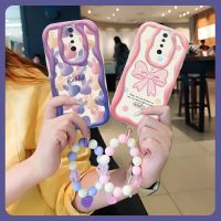 Liquid silicone three-dimensional Phone Case For Redmi K30/K30i/Xiaomi Poco X2 Love bracelet interest Pendants youth