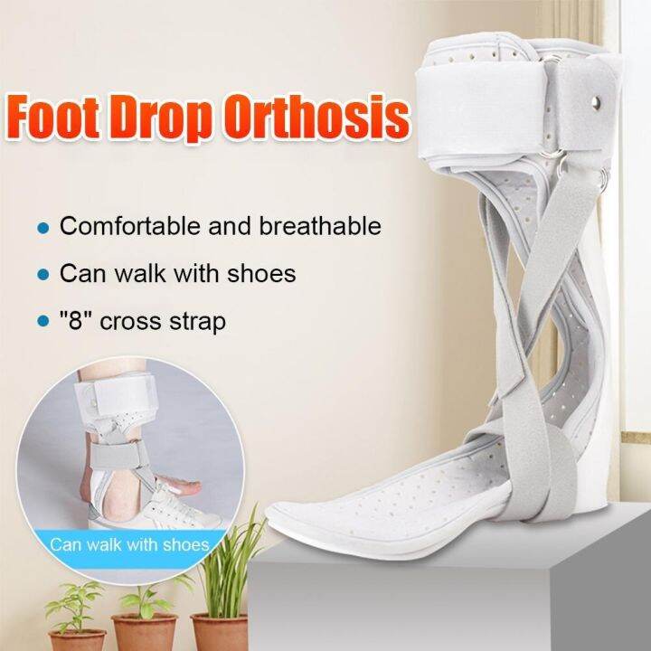 Ankle Foot Drop AFO Brace Orthosis Splint Leaf Spring Left Recovery