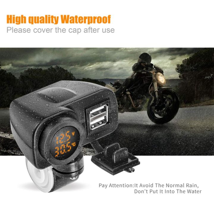 motorcycle-charging-qc3-0-digital-display-dual-usb-phone-fast-charger-voltmeter-phone-charger-socket