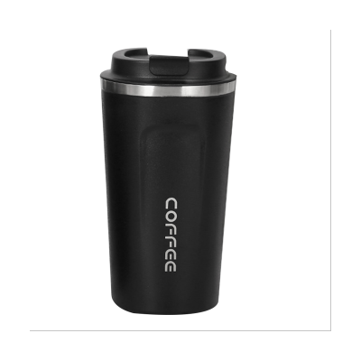 510Ml Smart Temperature Bottle Stainless Steel Coffee Mug Double Wall Vacuum Mug for Coffee LED Temperature Display Thermal Mug Insulated Tumbler Thermic Cup Black