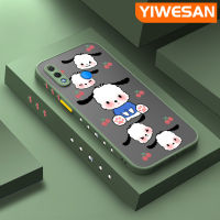 YIWESAN เคสสำหรับ Huawei Nova 3i ลายการ์ตูนน่ารัก,เคสขอบสี่เหลี่ยมซิลิโคนนิ่มฝ้าเคสโทรศัพท์แบบแข็งกันกระแทกเคสป้องกันกล้องฝาปิดเลนส์เต็มตัว