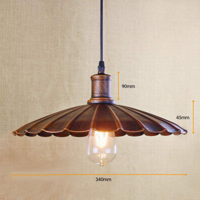 retro pendant lamp Edison Simple vintage metal cover lamp For Kitchen Lights Cabinet Livingdining room shopcoffee shopoffice