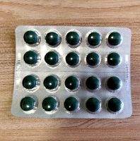 German pure plant small green tablets for men and women private parts care bladder urinary tract cleaning infection
