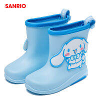 Kawaii Sanrio Hello Kuromi Cinnamoroll Rainshoes การ์ตูนน่ารักฝนกันน้ำ Antiskid รองเท้าต่ำกลางแจ้งสำหรับของขวัญเด็ก