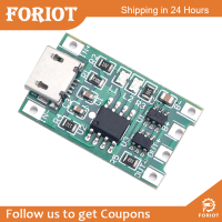 Foriot  ดีมอร์3.7โวลต์4.2โวลต์ชาร์จรวมโมดูลสำหรับ18650ลิเธียมแบตแผงโมดูล PCB ป้องกันเพิ่มการชาร์จไฟ