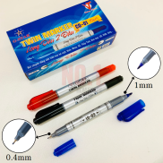 Hộp 12 cây bút lông dầu 2 đầu Gstar CD
