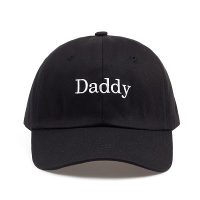 [2023] 2018 New Daddy ปักหมวกกอล์ฟปรับผ้าฝ้ายหมวกคุณพ่อ Solid หมวกแก๊ปเบสบอลสำหรับทุกเพศหมวกฮิปฮอป Snapback หมวก