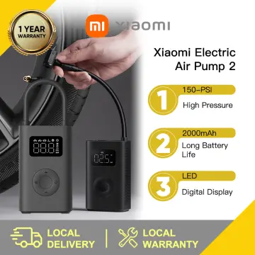 Original Xiaomi Mijia Portable Electric Air Pump 2 Inflator Smart