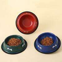 Non-slip Dog Bowls For Small Medium Large Dog Feeder Bowls And Drinkers Stainless Steel Pet Feeders Pets Dogs Accessories