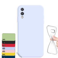 Nice Soft Case For Samsung Galaxy A02 Cover Transparent Clear Purple Red Green Yellow Silicone Cover For Samsung Galaxy A02 Case