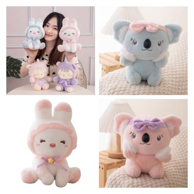 Cat Koala Rabbit Doll Stuffed Animal Sleeping Plushies Toy Child Gifts Birthday