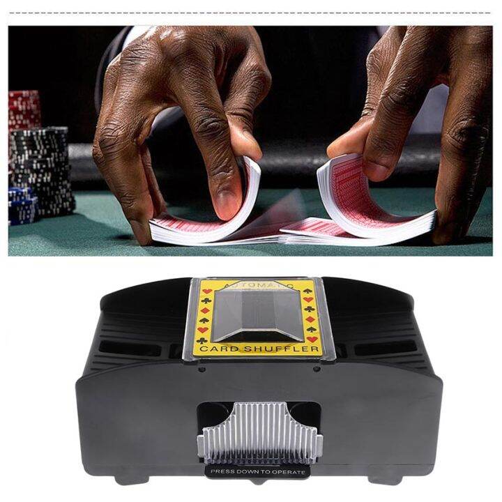 Poker Card Shuffler Automatic Electric Board Game Antideform Lazada PH