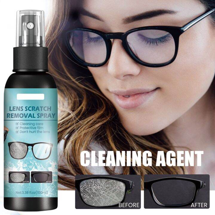 Glasses Cleaner Spray Glasses Lens Cleaning Solution For Indoor Glass