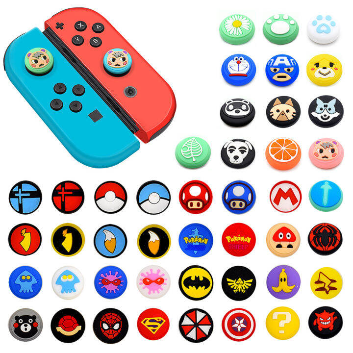 1 Pair Nintendo Switch Joystick Cap Switch JoyCon 3D Button Cap NS