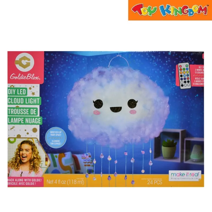 Make It Real GoldieBlox DIY LED Cloud Light Kit Lazada PH