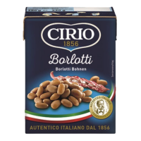 ซิริโอ้ บอร์ลอตติ ถั่วแดงในน้ำเกลือ 380 กรัม - Borlotti Red Beans 380g Cirio brand