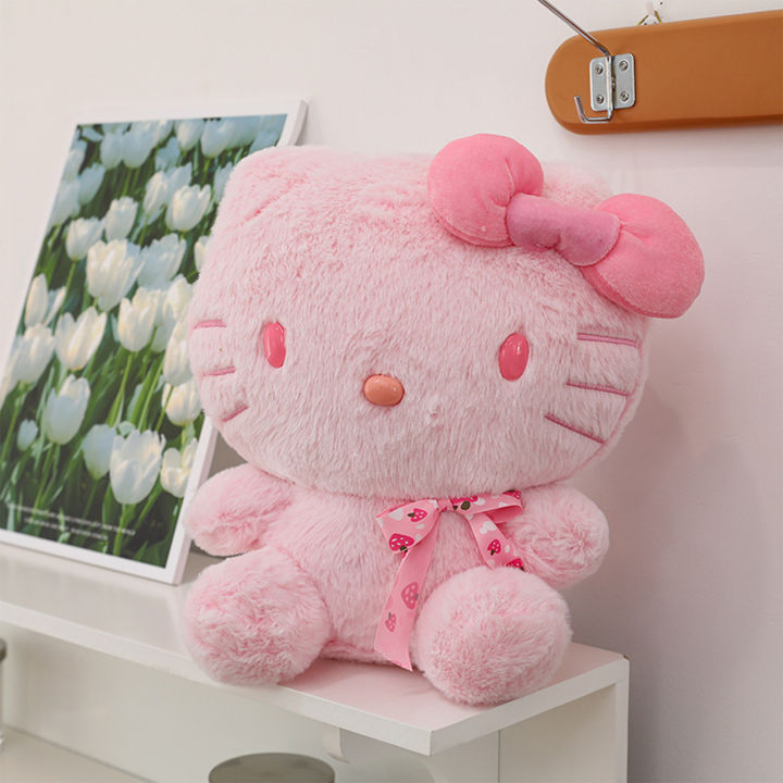 ตุ๊กตาหนานุ่ม-hello-kitty-น่ารักมีตุ๊กตาหนานุ่มที่สมจริงตุ๊กตาสตัฟขนนุ่มสบายผิวเหมาะสำหรับเป็นของขวัญวันเกิดสำหรับเด็กสำหรับวันเด็ก