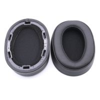 ；’；‘、。 2Pcs For Sony MDR-100ABN Headphone Case Replacement Sponge Earmuffs Ear Pad Sponge  Replace The Original Earmuffs