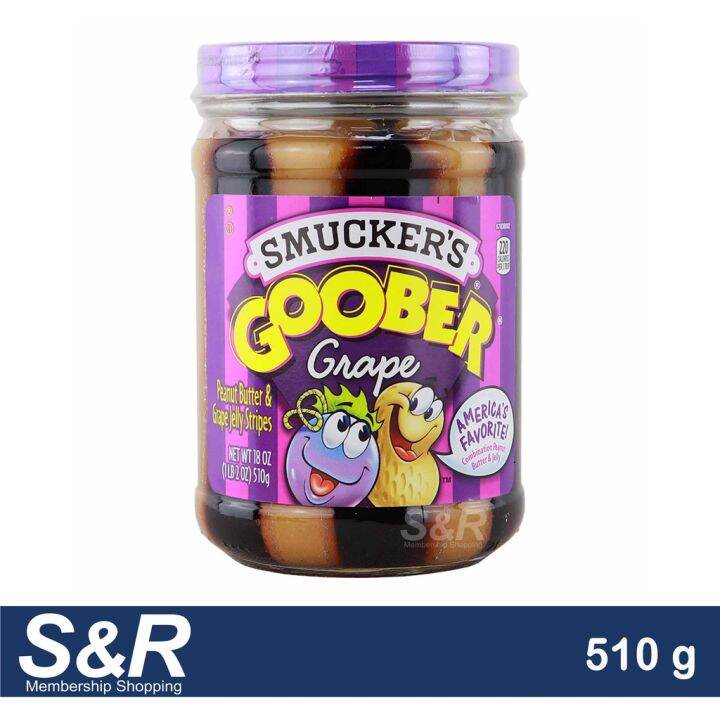 Smucker's Goober Grape Peanut Butter 510g | Lazada PH