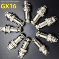 ✸❧✟ 1Set GX16 2/3/4/5/6/7/8/9/10Pin 16mm Male Female Wire Panel Connector Aviation Plug Circular Socket