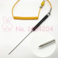 【The-Best】 Emaan Stationery Type K Sur Thermocouple -50 ~ 500C หัววัดอุณหภูมิ3มม. L 170มม. หัวตัดปลายเข็มเหลาเซ็นเซอร์วัดอุณหภูมิมือถือ