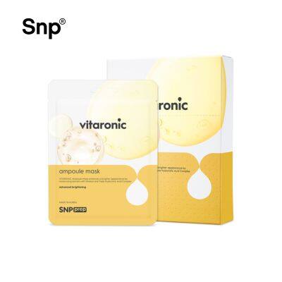 SNP PREP Vitaronic Ampoule Mask เอสเอ็นพี เพรพ วีตาโรนิค แอมพูล มาส์ก 1 ชิ้น (แผ่นมาส์ก บำรุงผิว)