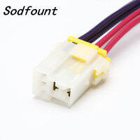 1Pcs สี่และห้าปลั๊ก Universal Violet Electric Spray Modified Relay Socket For Auto Car