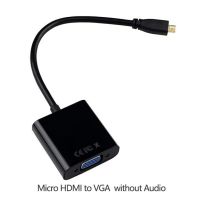 【NEW】 ODM Auto Parts ตัวแปลงวิดีโอ HDMI เป็น VGA สายอะแดปเตอร์สำหรับจอมอนิเตอร์