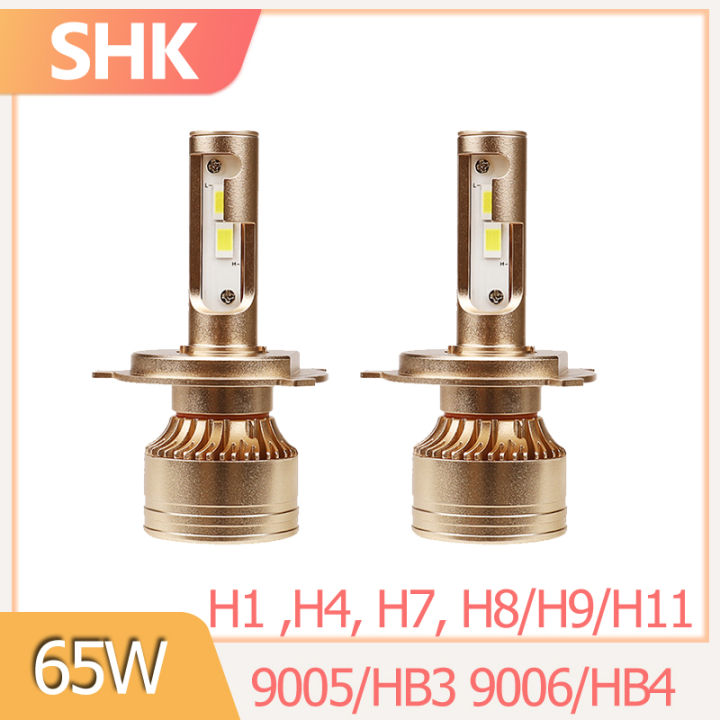 shk-1-คู่-หลอดไฟหน้า-65w-led-ไฟหน้ารถยนต์-h4-led-12v-แสงสีขาว-ขั้ว-h1-h3-h4-h7-h8-h9-h11-9006-hb4-9005-hb3-ไฟสปอร์ตไลท์-ไฟช่วยตัดหมอก