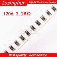 【cw】 100PCS 1206 SMD Resistor 1  2.2M Ohm 2204 2.2Mohm