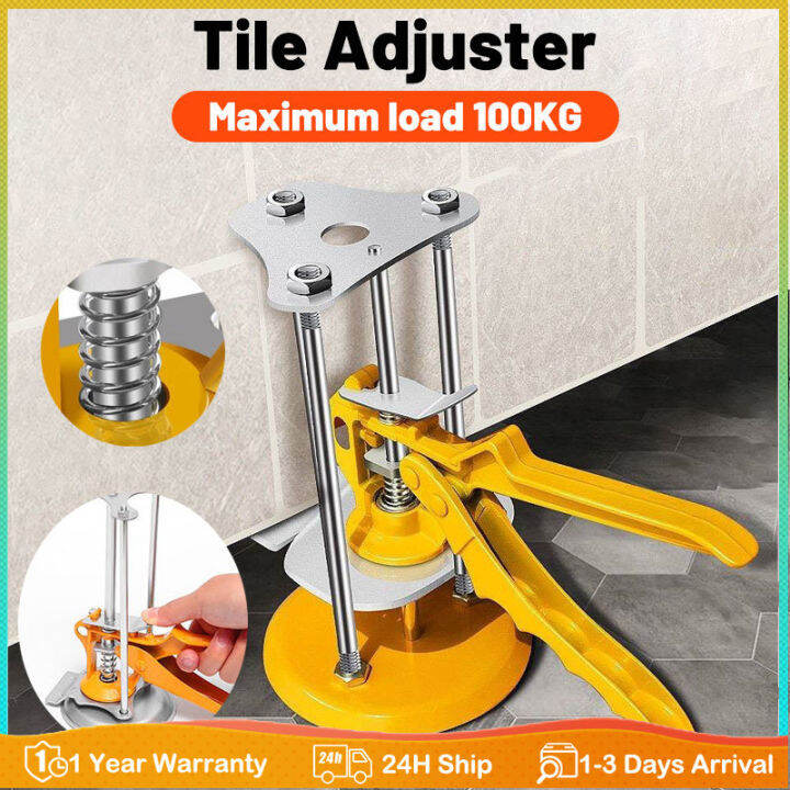 ONLY Tile Leveling Locator Metal Manual Reusable Wall Tiles Regulator