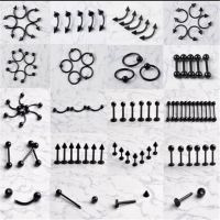 【CW】 PINKSEE Wholesale 7tyles 70Pcs Lot Labret Pierce Nipple Navel Belly Eyebrow Bar Jewelry