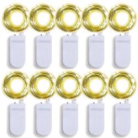 10 Pack Led Fairy Lights Battery Operated String Lights Firefly Starry Moon Lights for DIY Wedding Party Bedroom Patio Christmas