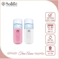 [GIÁ HỦY DIỆT] Máy Phun Sương Mini Cầm Tay Tạo Độ Ẩm Làm Mát Cấp Ẩm Cho Da Siêu Tiện Lợi - TRAN ANNA SOLIFE