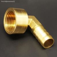 ❒❁♈ 1/4 3/8 1/2 BSP Female To 6 8 10 12 14 16mm Hose barb Tail Elbow 90 Degree Brass Adapter Coupler Connector Water Gas Oil