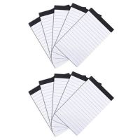 10 Pcs Handwriting Line Notebook Mini Pocket Notebook Refill A7 Memo Book Refill with 30 Sheets Lined Office Supplies Note Books Pads