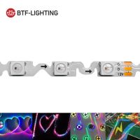 12V WS2811 S รูปร่างพับแถบไฟ Led สำหรับ DIY 1M 60Leds 6มม.PCB แอดเดรสแอดเดรส Dream สี5050พิกเซล RGB Tap