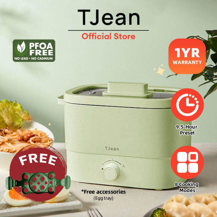 TJean Mini Low Power Multifunctional Electric Cooker (2L) | Lazada