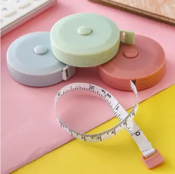 3pcs 1.5m Portable Flexible Measuring Tape For Body Measurements & Clothing  Waist Circumference