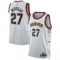 ﹊ 22-23 NBA Jersey Nuggets Murray Basketball Sports Vest Unisex Plus Size City Edition