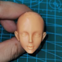 Unpainted 16 Scale Big-Eyed Beauty Head Sculpt สำหรับ12นิ้ว Action Figure ตุ๊กตาภาพวาดการออกกำลังกาย No.024