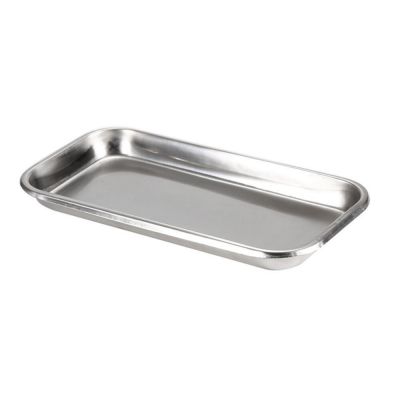 ‘；【。- 1PC Stainless Steel Cosmetic Storage Tray Nail Art Equipment Plate Doctor  Dental Tray False Nails Dish Tools