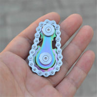 【DT】 Table Games Sprockets Flywheel Fingertip Gyro EDC Anxiety Relief Decompression Metal Toy Adults Road Spinner Gear Desk Toys  hot