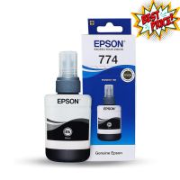 EPSON774  INK REFILL BK/C13T774100 หมึกเติมยี่ห้อเอปสัน รุ่น 774 ของแท้ #หมึกสี  #หมึกปริ้นเตอร์  #หมึกเครื่องปริ้น hp #หมึกปริ้น  #ตลับหมึก