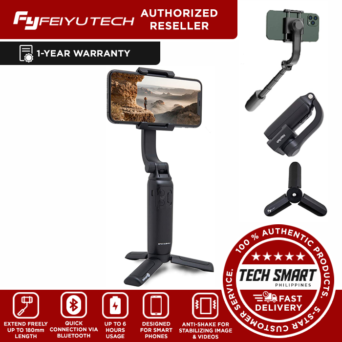 FeiyuTech Vimble One FeiyuTech Vimble One Smartphone Gimbal Stabilizer for iPhone 11Pro Max/X/XR/8/7 for Android Phones Extendable Foldable Pocket Gimbal Selfie Stick FeiyuOn APP Control 