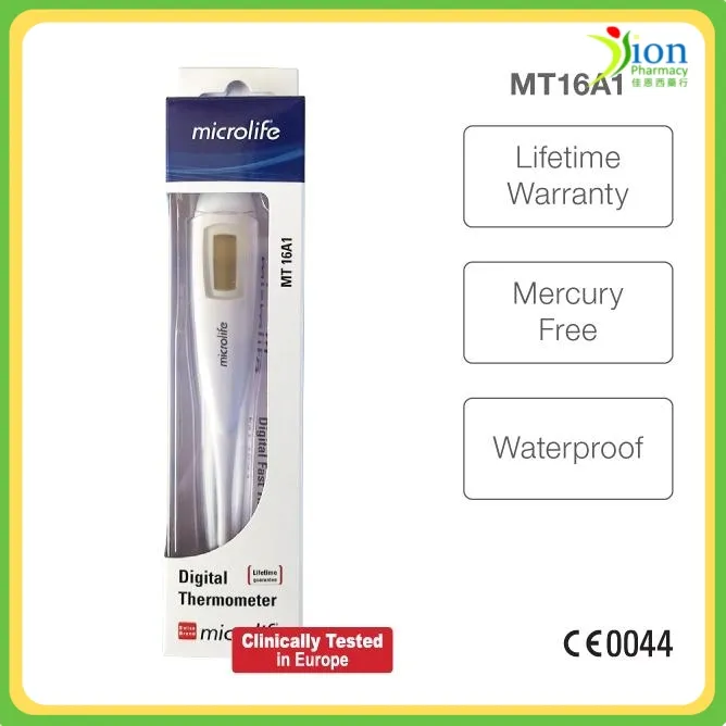 MICROLIFE DIGITAL THERMOMETER (MT16A1) Lazada