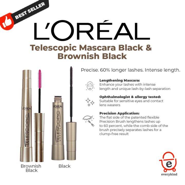 Loreal Telescopic Original Intense Lengthening Mascara Tiktok Viral