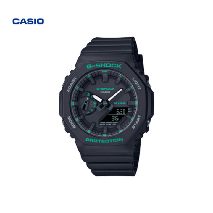 นาฬิกาการเคลื่อนไหวนักเรียนรูปแปดเหลี่ยม-gma-s2100-casio-หญิง-g-shock-casio