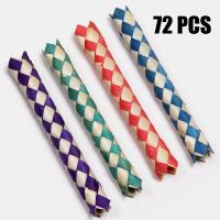 72pcs Finger Toys Party Favors for Kids Finger Traps Pinata Fillers Prize Toys Birthday Christmas Gifts Party Favor Joke Toys